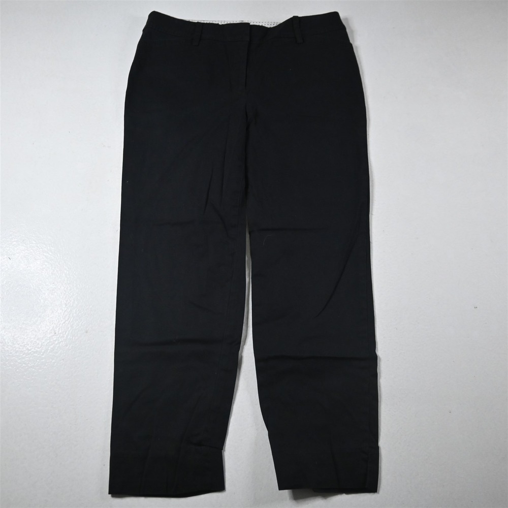 Talbots 6‎ Black The Perfect Crop Womens Pants